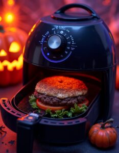 frozen turkey burger air fryer