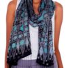 Batik Silk Shawl Handmade in Indonesia 'Blue Sarangan' Batik Silk Shawl Handmade in Indonesia 'Blue Sarangan'