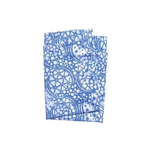 Batik Tea Towel Hand Dyed, Blue Stone, Hand Dyed, 100% Cotton Batik Tea Towel Hand Dyed, Blue Stone, Hand Dyed, 100% Cotton