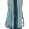Blue Batik Truntum and Flower Patterned Silk Shawl 'Truntum Biru' Blue Batik Truntum and Flower Patterned Silk Shawl 'Truntum Biru'