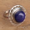 Classic Sterling Silver and Lapis Lazuli Jewel Cocktail Ring 'Royal Kiss' Classic Sterling Silver and Lapis Lazuli Jewel Cocktail Ring 'Royal Kiss'