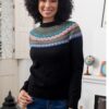 Crew Neck 100 Alpaca Sweater 'Northern Dream' Crew Neck 100 Alpaca Sweater 'Northern Dream'