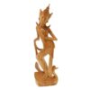 Hand-Carved Crocodile Wood Saraswati Sculpture from Bali 'Sage Saraswati' Hand-Carved Crocodile Wood Saraswati Sculpture from Bali 'Sage Saraswati'