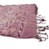 Hand Dyed Batik Scarf - Soft Cotton - Plum Haze, Purple Hand Dyed Batik Scarf - Soft Cotton - Plum Haze, Purple
