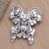 Hand Made Sterling Silver Butterfly Brooch 'Butterfly Forest' Hand Made Sterling Silver Butterfly Brooch 'Butterfly Forest'