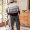 Men's 100 Cotton Pants Woven and Dyed in Black from Peru 'Washed Black'
