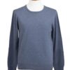 Men's Crew Neck Cotton Blend Pullover in Indigo from Peru 'Casual Comfort in Indigo' Men's Crew Neck Cotton Blend Pullover in Indigo from Peru 'Casual Comfort in Indigo'