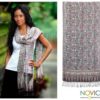 Silk Batik Shawl Handmade in Indonesia 'Floral Garden' Silk Batik Shawl Handmade in Indonesia 'Floral Garden'