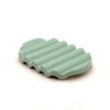 Squiggle Soap Dish in Aqua Marine