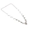 Traditional 11-Carat Natural Pear Peridot Link Necklace 'Mughal Luck'